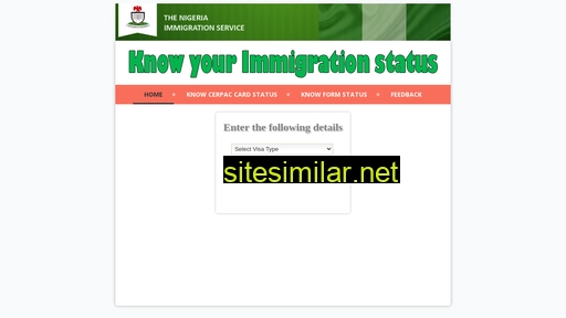 knowyourimmigrationstatus.ng alternative sites
