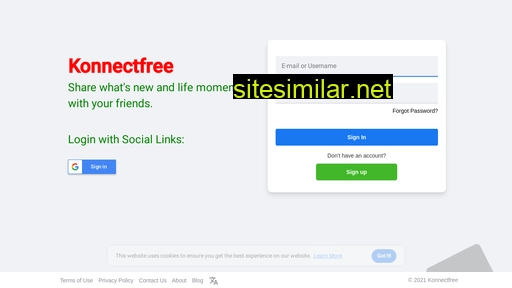 konnectfree.com.ng alternative sites