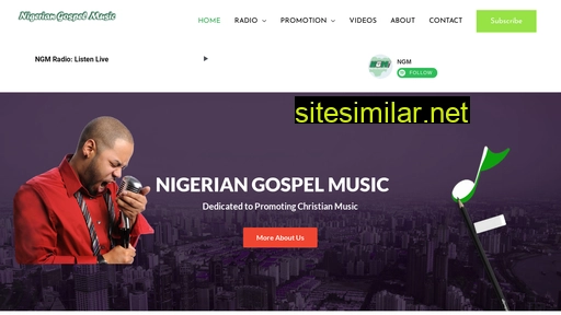 nigeriangospelmusic.com.ng alternative sites