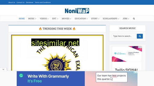 noniwap.com.ng alternative sites