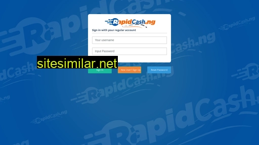 rapidcash.com.ng alternative sites
