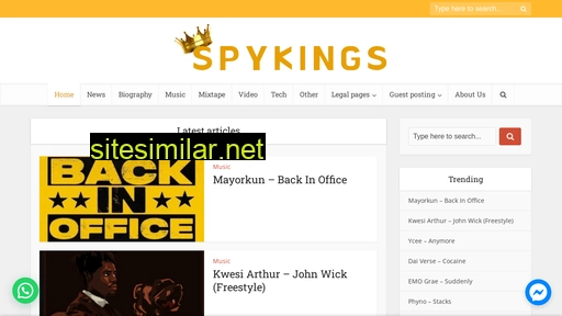 spykings.com.ng alternative sites