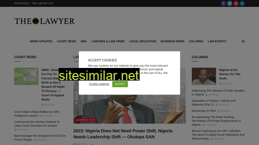 thelawyer.ng alternative sites