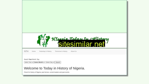 todayinhistory.com.ng alternative sites
