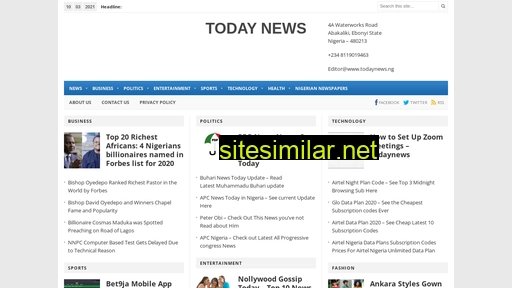 todaynews.ng alternative sites