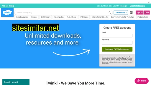twinkl.com.ng alternative sites