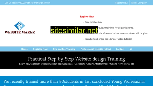 Websitemaker similar sites