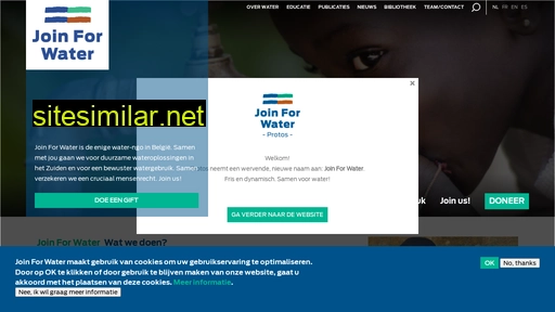 joinforwater.ngo alternative sites
