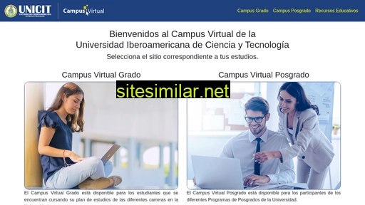 campusvirtual.unicit.edu.ni alternative sites