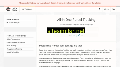 postal.ninja alternative sites