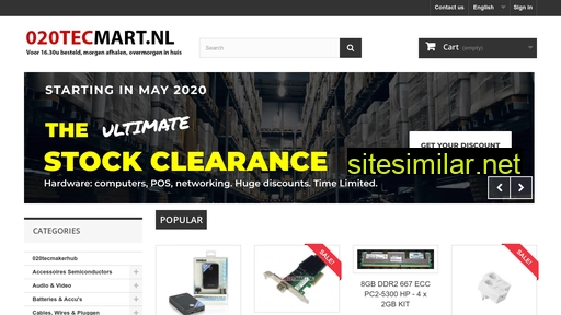 020tecmart.nl alternative sites