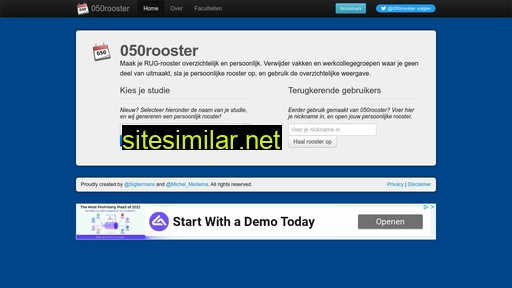 050rooster.nl alternative sites
