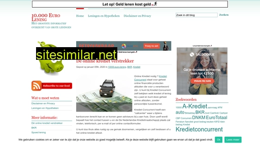 10000-euro-lening.nl alternative sites
