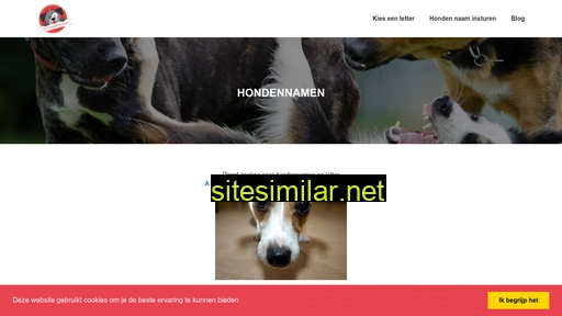 1001hondennamen.nl alternative sites