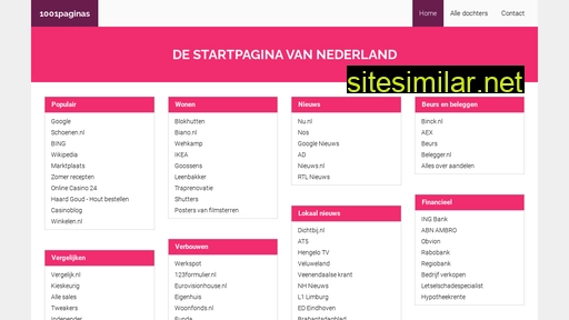 1001paginas.nl alternative sites