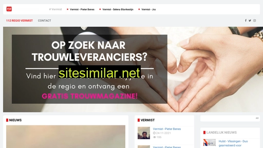 112vermist.nl alternative sites