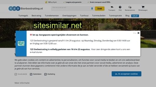 123sierbestrating.nl alternative sites