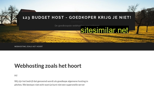123budgethost.nl alternative sites