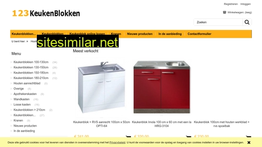 123keukenblokken.nl alternative sites