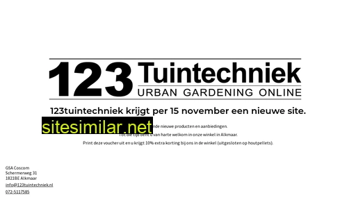 123tuintechniek.nl alternative sites