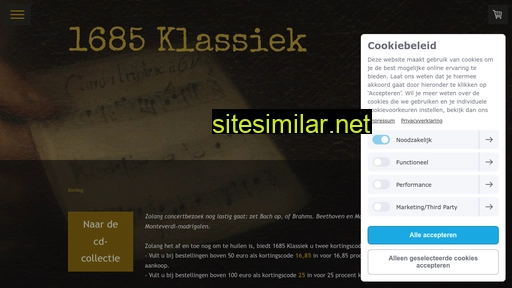 1685klassiek.nl alternative sites
