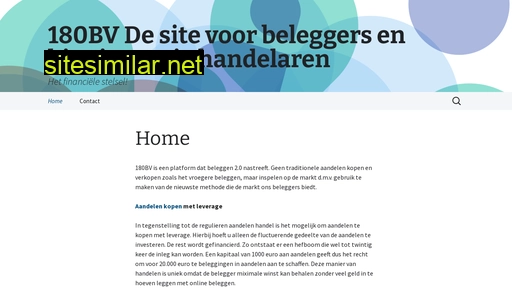 180bv.nl alternative sites