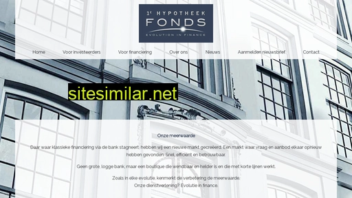 1ehypotheekfonds.nl alternative sites
