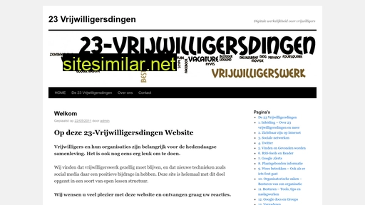 23-vrijwilligersdingen.nl alternative sites