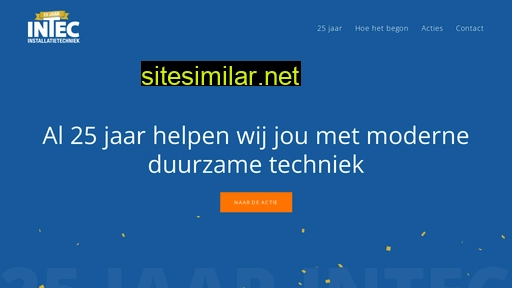 25jaarintec.nl alternative sites