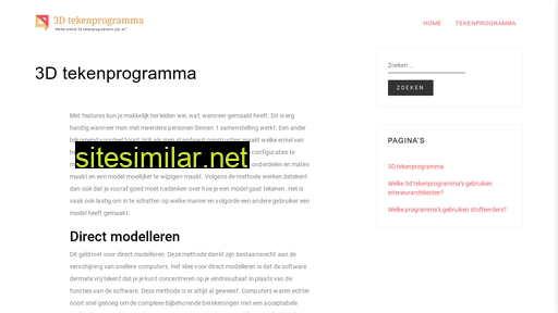 3dtekenprogramma.nl alternative sites
