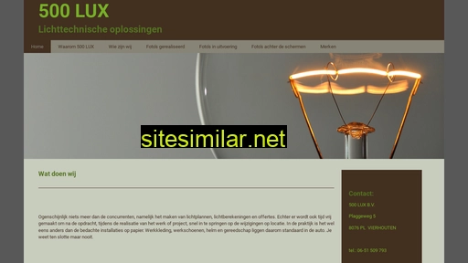500lux.nl alternative sites