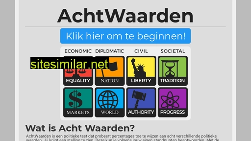 8waarden.nl alternative sites