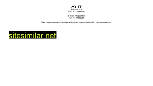 a1it.nl alternative sites