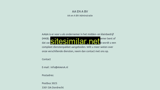 aaena.nl alternative sites