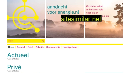 aandachtvoorenergie.nl alternative sites