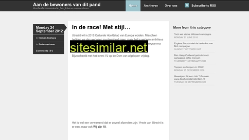 aandebewonersvanditpand.nl alternative sites