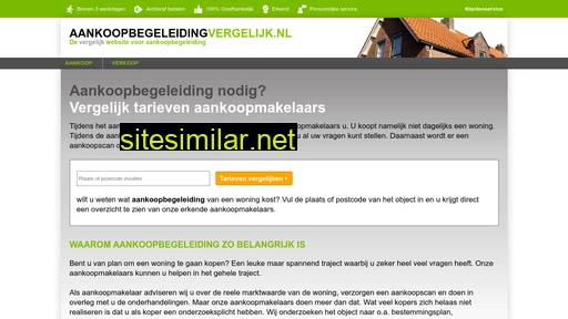 aankoopbegeleidingvergelijk.nl alternative sites