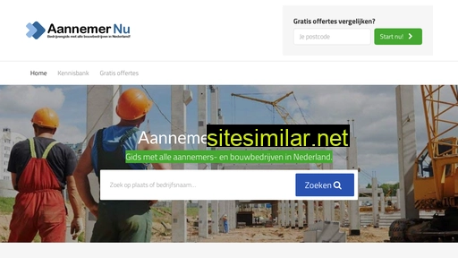 aannemer-nu.nl alternative sites