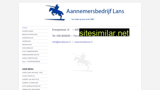 aannemersbedrijf-lans.nl alternative sites