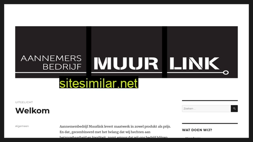 aannemersbedrijfmuurlink.nl alternative sites