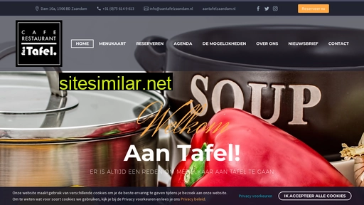aantafelzaandam.nl alternative sites