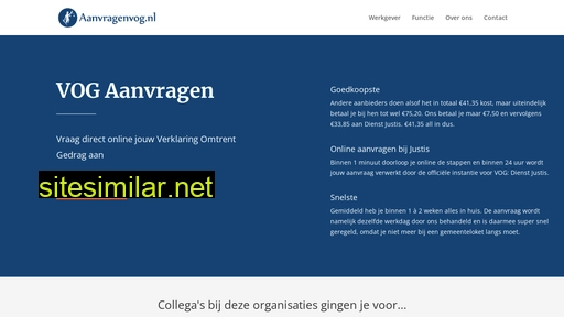 aanvragenvog.nl alternative sites
