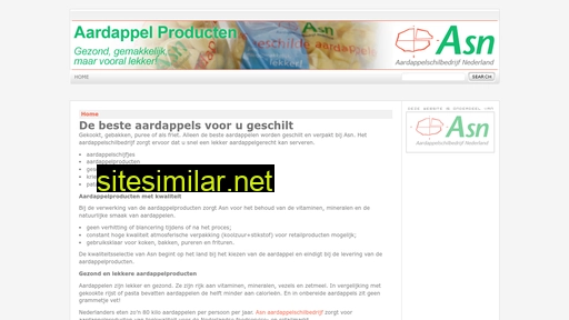 aardappelproducten.nl alternative sites