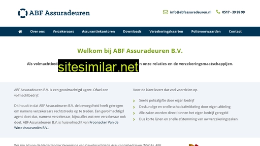 abfassuradeuren.nl alternative sites