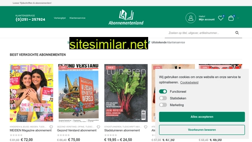 abonnementenland.nl alternative sites
