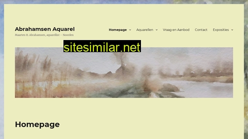 abrahamsenaquarel.nl alternative sites