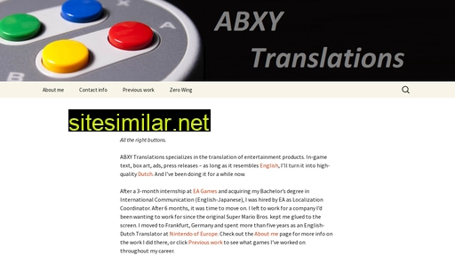 Abxy-translations similar sites