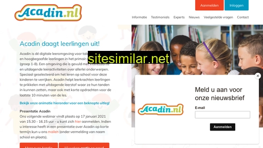 acadin.nl alternative sites