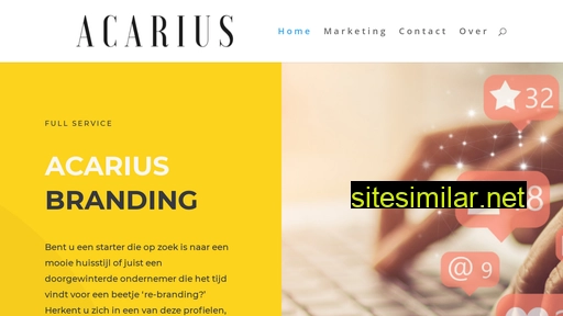 acariusbranding.nl alternative sites