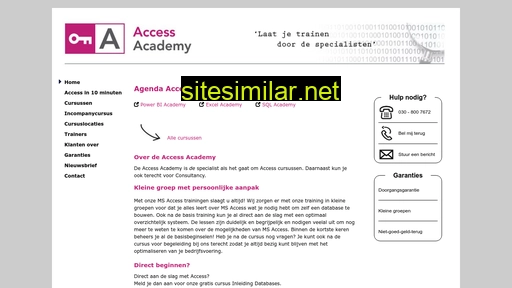 access-academy.nl alternative sites